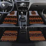 Cameroon Toghu Ethnic Heritage Car Mats Traditional Bamenda Embroidery Style - African Tribal Motifs