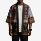 Cameroon Toghu Ethnic Heritage Kimono Traditional Bamenda Embroidery Style - African Tribal Motifs