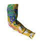 Personalized South Africa Football Springbok Arm Sleeves Bafana Bafana Rainbow Nation Flag Colors