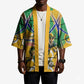 Personalized South Africa Football Springbok Kimono Bafana Bafana Rainbow Nation Flag Colors