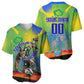 Personalized South Africa Football Baseball Jersey Springbok Champion Soccer Mascot Protea