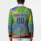 Personalized South Africa Football Blazer Springbok Champion Soccer Mascot Protea