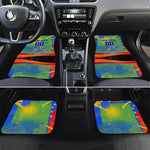 Personalized South Africa Football Car Mats Springbok Champion Soccer Mascot Protea