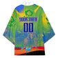 Personalized South Africa Football Kimono Springbok Champion Soccer Mascot Protea