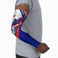 Personalized Haiti Football Trogon Bird Arm Sleeves Les Grenadiers National Flag Art Caribbean