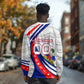 Personalized Haiti Football Trogon Bird Long Sleeve Shirt Les Grenadiers National Flag Art Caribbean