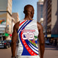 Personalized Haiti Football Trogon Bird Men Tank Top Les Grenadiers National Flag Art Caribbean
