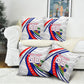 Personalized Haiti Football Trogon Bird Pillow Cover Les Grenadiers National Flag Art Caribbean