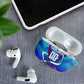 Personalized Haiti Football AirPods Case Haitian Flag Trogon Bird Mascot