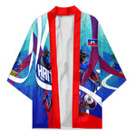 Personalized Haiti Football Kimono Haitian Flag Trogon Bird Mascot