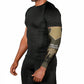 Harlem Hellfighters WWI Soldier Arm Sleeves Vintage Military Hero Jazz Band Silhouette Art