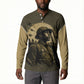 Harlem Hellfighters WWI Soldier Button Sweatshirt Vintage Military Hero Jazz Band Silhouette Art