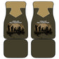 Harlem Hellfighters WWI Soldier Car Mats Vintage Military Hero Jazz Band Silhouette Art