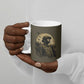 Harlem Hellfighters WWI Soldier Ceramic Mug Vintage Military Hero Jazz Band Silhouette Art