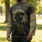 Harlem Hellfighters WWI Soldier Hockey Jersey Vintage Military Hero Jazz Band Silhouette Art