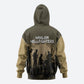 Harlem Hellfighters WWI Soldier Hoodie Vintage Military Hero Jazz Band Silhouette Art