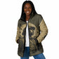 Harlem Hellfighters WWI Soldier Padded Jacket Vintage Military Hero Jazz Band Silhouette Art