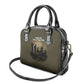 Harlem Hellfighters WWI Soldier Shoulder Handbag Vintage Military Hero Jazz Band Silhouette Art