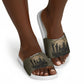 Harlem Hellfighters WWI Soldier Slide Sandals Vintage Military Hero Jazz Band Silhouette Art