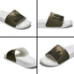 Harlem Hellfighters WWI Soldier Slide Sandals Vintage Military Hero Jazz Band Silhouette Art