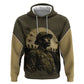 Harlem Hellfighters WWI Soldier Zip Hoodie Vintage Military Hero Jazz Band Silhouette Art