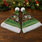 Jamaica Christmas Santa Hat Rasta Santa Snowman Gingerbread Drummer Palm Trees - African Pride