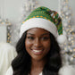 Jamaica Christmas Santa Hat Rasta Santa Snowman Gingerbread Drummer Palm Trees - African Pride
