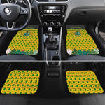 Ghana Christmas Car Mats Santa Ornament National Coat of Arms and Festive - African Pride