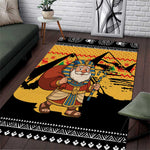 Egypt Christmas Area Rug Pharaoh Santa Pyramids Eye of Horus and Ancient Egyptian - African Pride