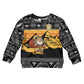 Egypt Christmas Kid Ugly Christmas Sweater Pharaoh Santa Pyramids Eye of Horus and Ancient Egyptian - African Pride