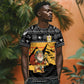Egypt Christmas T shirt Pharaoh Santa Pyramids Eye of Horus and Ancient Egyptian - African Pride
