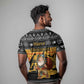 Egypt Christmas T shirt Pharaoh Santa Pyramids Eye of Horus and Ancient Egyptian - African Pride