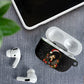 Angela Davis Merry Christmas AirPods Case Ugly Christmas Pattern Civil Rights Black History