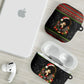 Angela Davis Merry Christmas AirPods Case Ugly Christmas Pattern Civil Rights Black History