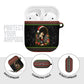 Angela Davis Merry Christmas AirPods Case Ugly Christmas Pattern Civil Rights Black History