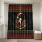 Angela Davis Merry Christmas Bathroom Set Ugly Christmas Pattern Civil Rights Black History