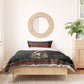 Angela Davis Merry Christmas Bedding Set Ugly Christmas Pattern Civil Rights Black History