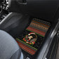 Angela Davis Merry Christmas Car Mats Ugly Christmas Pattern Civil Rights Black History