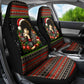 Angela Davis Merry Christmas Car Seat Cover Ugly Christmas Pattern Civil Rights Black History