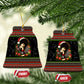Angela Davis Merry Christmas Ceramic Ornament Ugly Christmas Pattern Civil Rights Black History