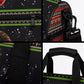 Angela Davis Merry Christmas Duffle Bag Ugly Christmas Pattern Civil Rights Black History