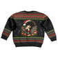 Angela Davis Merry Christmas Kid Ugly Christmas Sweater Ugly Christmas Pattern Civil Rights Black History