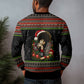 Angela Davis Merry Christmas Ugly Christmas Sweater Ugly Christmas Pattern Civil Rights Black History