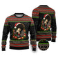 Angela Davis Merry Christmas Ugly Christmas Sweater Ugly Christmas Pattern Civil Rights Black History