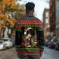 Angela Davis Merry Christmas Long Sleeve Shirt Ugly Christmas Pattern Civil Rights Black History