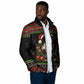Angela Davis Merry Christmas Padded Jacket Ugly Christmas Pattern Civil Rights Black History