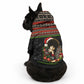 Angela Davis Merry Christmas Pet Hoodie Ugly Christmas Pattern Civil Rights Black History