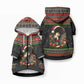 Angela Davis Merry Christmas Pet Hoodie Ugly Christmas Pattern Civil Rights Black History