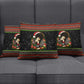Angela Davis Merry Christmas Pillow Cover Ugly Christmas Pattern Civil Rights Black History