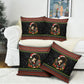 Angela Davis Merry Christmas Pillow Cover Ugly Christmas Pattern Civil Rights Black History